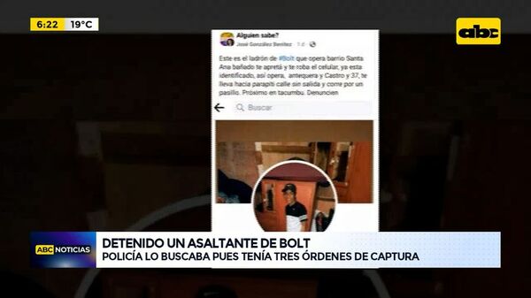 Detenido un asaltante de Bolt - ABC Noticias - ABC Color