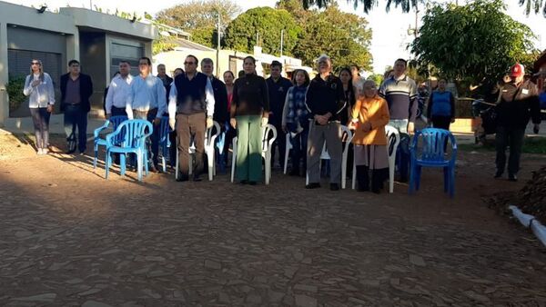 Siguen las inauguraciones de pavimento empedrado en Pedro Juan Caballero