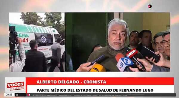 Parte médico de Lugo: Continúa siendo paciente crítico pero con importantes signos de mejoría - Megacadena — Últimas Noticias de Paraguay