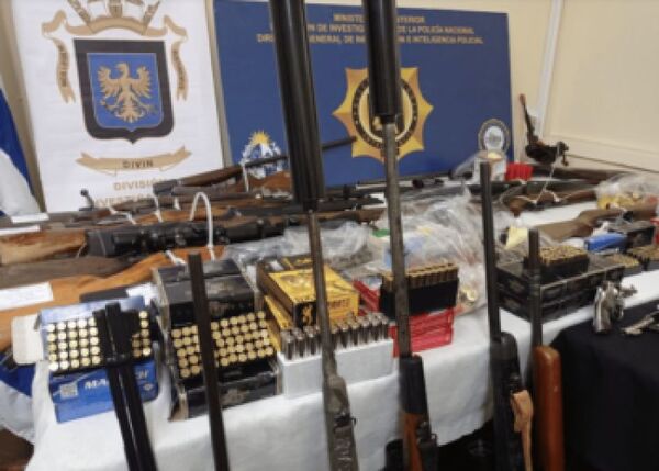 Uruguay cobra importancia en tráfico de armas entre Argentina y Brasil