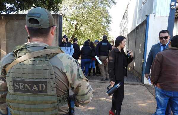 Localizan inmuebles del esquema de tráfico de cocaína en Yby Yaú y PJC | 1000 Noticias