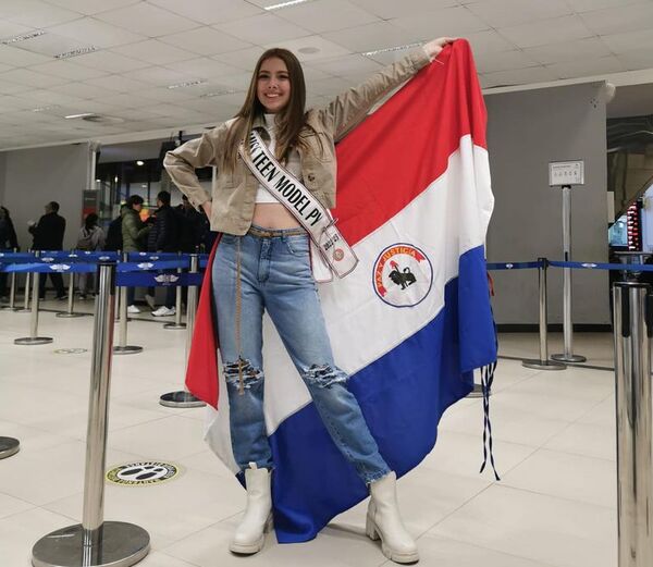 Milagros Martínez, en busca del título Miss Teen Model Internacional 2022 - Gente - ABC Color
