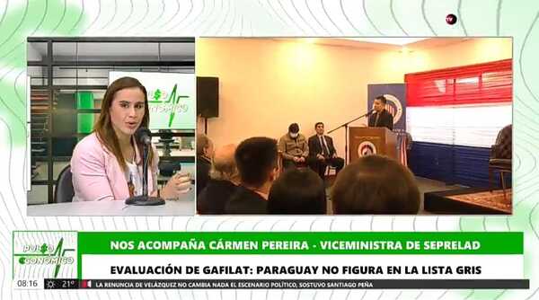 Viceministra de Seprelad afirma que se ha reducido la cantidad de reportes de operaciones sospechosas - Megacadena — Últimas Noticias de Paraguay