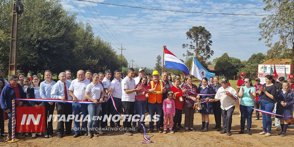 AVANZAN OBRAS DE EMPEDRADO EN CARLOS ANTONIO LÓPEZ