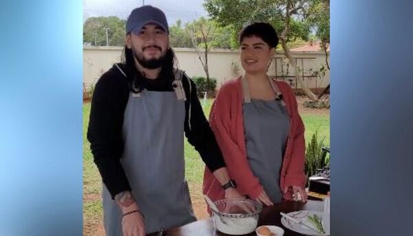 ¡Prueba de fuego, Ara Santa Cruz y Alejandro Rojas juntos en un programa! - Te Cuento Paraguay