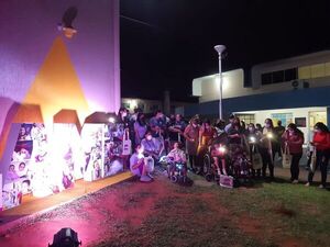 Encienden luces en honor a niños que sufren de AME  - Nacionales - ABC Color