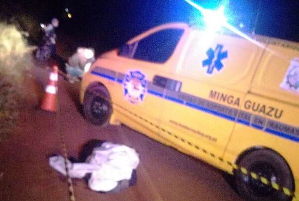 Peatón muere atropellado en Minga Guazú - ABC en el Este - ABC Color