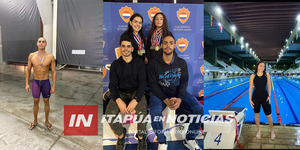 VERDADEROS TALENTOS EN NATACIÓN EN ENCARNACIÓN