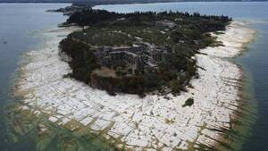 Más sequía para Europa: Lago Garda, en Italia, tiene los niveles más bajos de la historia - El Independiente