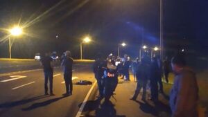 Motociclista de 17 años murió en violento choque en Caaguazú