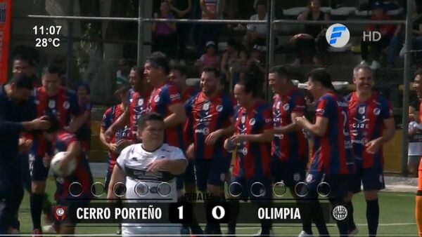 Cerro Porteño gana el Miniclásico de La Lupa