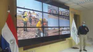 Realizan tareas de cortafuegos en norte del Chaco | 1000 Noticias