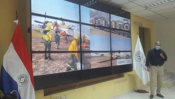 Realizan tareas de cortafuegos en norte del Chaco | 1000 Noticias