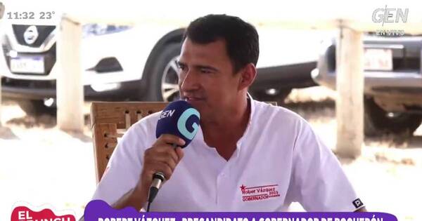 La Nación / Boquerón: precandidato a la Gobernación busca continuar con la asistencia social