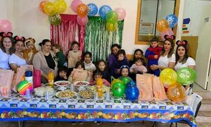 USF de Don Bosco agasaja a niños del Hogar Unidos en Cristo