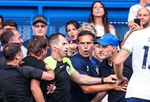 Chelsea y Tottenham igualaron en un partidazo lleno de tensión y altercados entre los entrenadores
