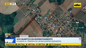Balacera posterior a un encuentro deportivo dejó dos muertos en Alto Paraná - Periodísticamente - ABC Color