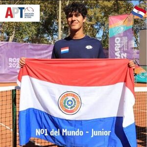 Daniel Vallejo pasará a posicionarse como el tenista número uno del ranking juvenil ITF