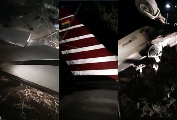 Una avioneta capotó en el Chaco y sus ocupantes habrían intentado incendiarla