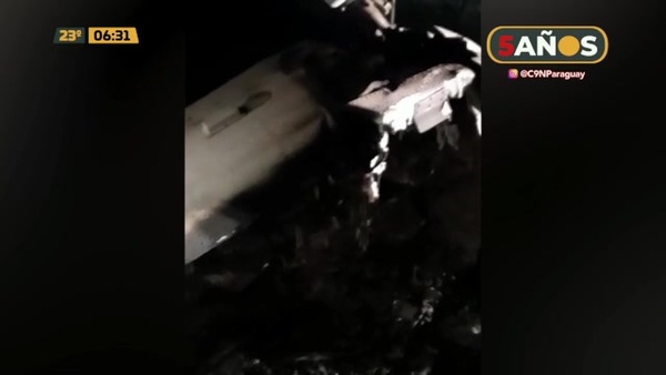 Avioneta cayó en Boquerón - C9N