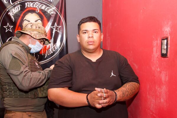 Detienen a “narcotatuador” en Lambaré | 1000 Noticias