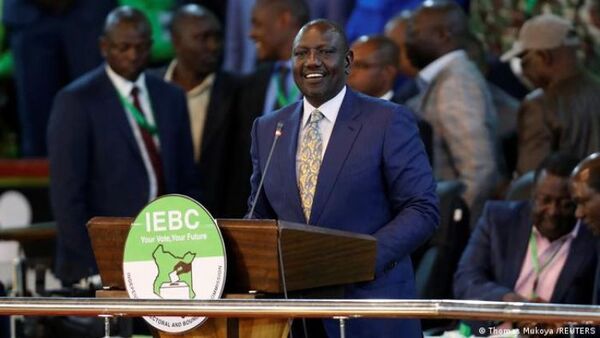 William Ruto es el ganador de elecciones a la presidencia de Kenia