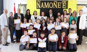 Tercer grado “B” del CEM gana el primer lugar en concurso de lectura “Ñamoñe’ȇ”