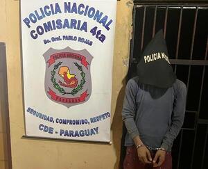 Capturan a delincuente que asaltó un surtidor - La Clave