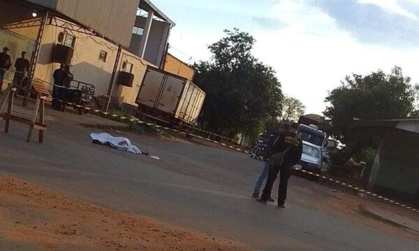 Asesinan a un guardia en plena vía pública en Itakyry para robarle la escopeta