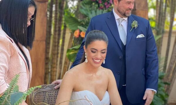 ¡Exmiss Universo Paraguay y dueña del certámen se caso!