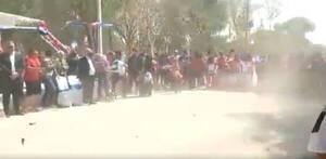 Crónica / Viento rova’ata dejó tres heridos en un acto en San Lázaro