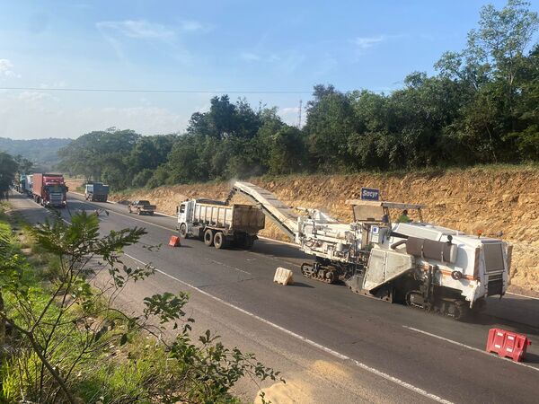 Establecerán cortes y desvíos en cerro Caacupé para dar continuidad a los trabajos | 1000 Noticias