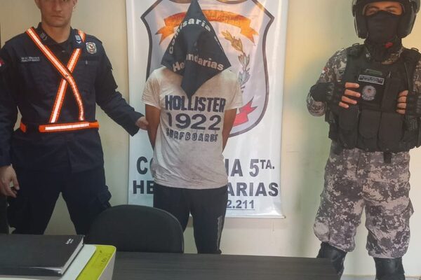 Detienen a ratero con arresto domiciliario y recuperan objetos hurtados