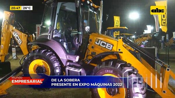 De la sobera presente en expo máquinas 2022 - Mundo empresarial - ABC Color