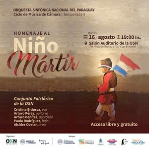 El conjunto folclórico de la OSN realizará hoy el “Homenaje al niño mártir” - .::Agencia IP::.