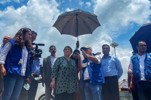 Bachelet se reúne con refugiados rohinyás en Bangladesh - Mundo - ABC Color
