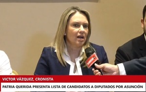 Patria Querida presentó candidatos a diputados por capital - Megacadena — Últimas Noticias de Paraguay