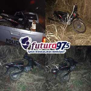 Moto fue recuperada gracias al sistema de rastreo