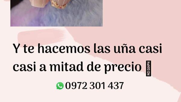Si contás cómo te engañó tu ex, te hace descuento en uñas acrílicas