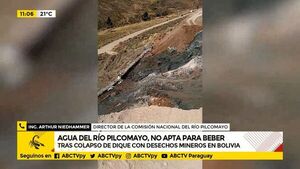 Desechos tóxicos en aguas del río Pilcomayo - ABC Noticias - ABC Color