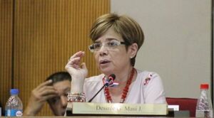Desirée Masi se preguntó si el fiscal Osmar Legal allanará también la casa de Cartes