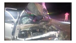 Un fallecido y varios heridos dejó un choque en Caazapá