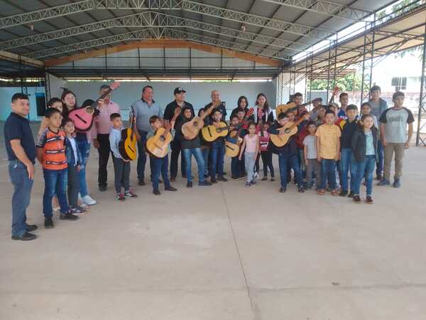 En Yby Yaú habilitan escuela municipal de música