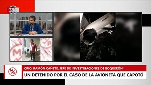 Policía aprehendió a piloto de aeronave que cayó en el Chaco - Megacadena — Últimas Noticias de Paraguay