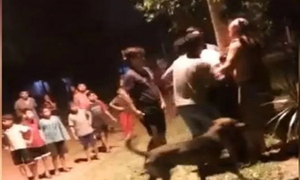 Capiatá: Unos vecinos ataron por un poste a joven que intentó robar un almacén - OviedoPress