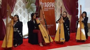 Realizan tercer festival del arpa en conmemoración al Día del niño - Nacionales - ABC Color