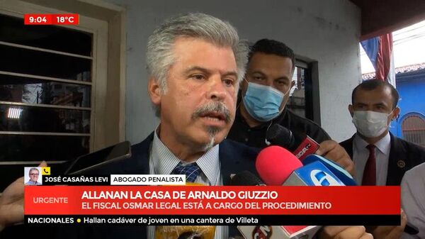 Imputación a Giuzzio es por supuestamente aceptar “regalos” de narco que pretendía ser favorecido en licitaciones - Nacionales - ABC Color