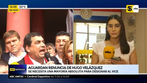 Aguardan renuncia de Hugo Velázquez - ABC Noticias - ABC Color