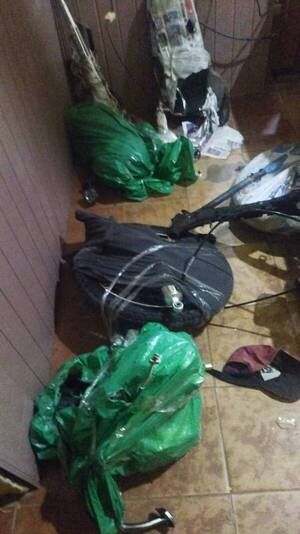 Crónica / Encuentran la moto robada en el túnel de Semidei, pero totalmente desarmada
