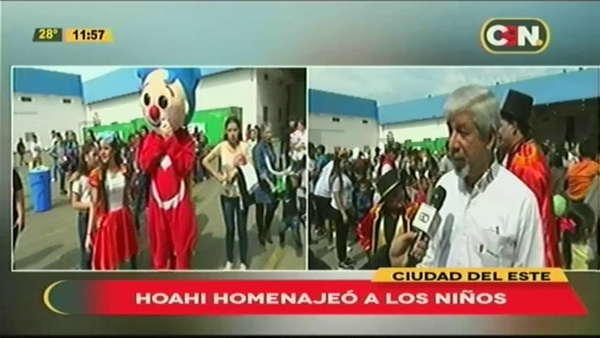 Hoahi homenajeó a los niños - C9N